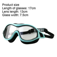 Swim maska ​​- širokoewing Plivanje maska ​​i naočale protiv magle vodootporne, crna plava, G193511