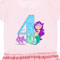 Inktastična četvrta rođendan sirena poklon djevojčice toddlera