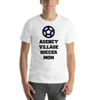 TRI ikona Agencija Village Soccer Mama Skraćena pamučna majica kratkih rukava po nedefiniranim poklonima