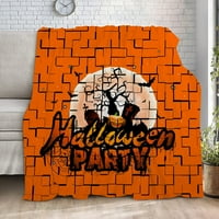 Halloween pokrivač, pokrivač HALLOWEEN za spavaću sobu DEKORA HIPPIE, 046