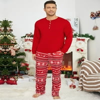 Porodica Avidlove Usklađivanje božićnih pidžama setovi dugih rukava ženski muškarac dječji pjs lounge