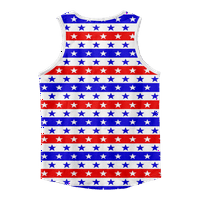 4. jula 3D Print Casual Tenk top za muškarce Američka zastava USA zastava 4. jula Eagle 3D tenkovi za muškarce Grafičke majice bez rukava Ljetni vrhovi