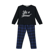 Porodica Lisenrain podudaranje božićne pidžame set noćna odjeća za spavanje
