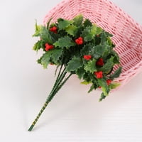 Umjetno cvijeće Lažni biljni stolni ukras Vrtlarstvo Simulacija Božićnog voćnog buketa za dom