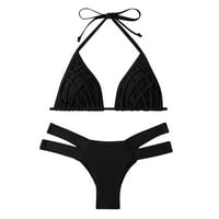 Voncos tankinis i plivačke haljine - bikini set za žene dva kupaća kostim visokih pojasa za povratak