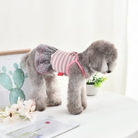 Moderna haljina za pse - Diževi odjeća za vješanje od poliestera - za svakodnevni preljev