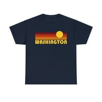 Muška grafička majica Washington Retro Sun Pamuk