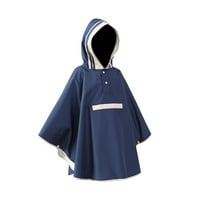 Dječji kaput Poncho Vodootporni ogrtači kišni kapuljača jednodijelna kišna odjeća - veličine l
