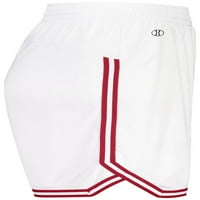 Holloway Sportska odjeća ženske retro košarkaške kratke hlače Bijela Scarlet 224377