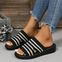 OAVQHLG3B Sliper klizne sandale za žensku dressy ljetnu plažu Sandal unutarnji vanjski casual comfort