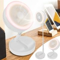 George multifunkcionalni ventilator USB mini noćni punjenje Creative Lampica ventilatora radne površine