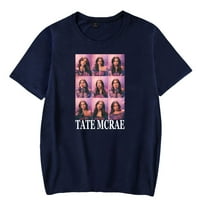Tate Mcrae želi biti poster merch majica kratki rukav novi logotip žene muškarci dukserice Ljetni tee