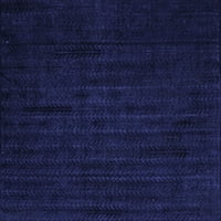 Ahgly Company Machine Perseble Pravokutnik apstraktne plave moderne prostirke, 2 '4 '