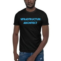 Plava infrastruktura arhitekt kratkih rukava pamučna majica od nedefiniranih poklona