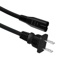 -Geek 5ft ul naveden je 2-pinski AC u kablu za napajanje kompatibilan sa HP Officejet Pro Plus All-in-One
