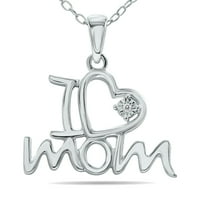 Ženska ogrlica od srčanih mama u. Srebrna srebra