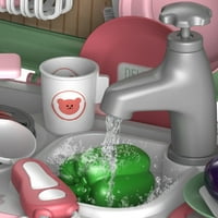 YDXL Djeca simulacijska hrana Kuhanje boje Promjena roštilja Kuhinja Play House Igrački stil d jednu veličinu