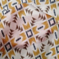 Onuone svilena tabby tkanina geometrijska ikat ispis tkanina od dvorišta široka