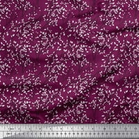 Soimoi Satin svilena tkanina ostavlja kosiju dekor tkanine Široko dvorište