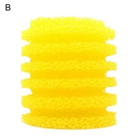 Filter sunđera Deblja Snažna adsorpcija sila univerzalna okrugla žuta pjena za filtriranje akvarij za