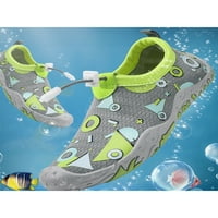 Ferndule Unise Comfort niskog gornje vodene cipele Slatke bosonožne čarape Ljeto svijetlo siva 11c