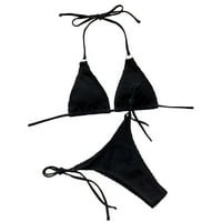 Ženski kupaći kostimi Bikini čipke Up up setovi za plažu na plaža Rukoviziranje Kupaći kupaći kostimu