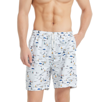 Muški smiješni kupaći trup Brzi suhi odjeća za sport Sportski tekući ploče Shorts-DK004