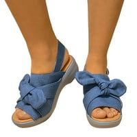 Sandale sa rhinestones za žene Ženske sandale Platform otvorene plaže modne cipele na nožnim cipelama