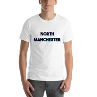 2xl Tri Color Sjeverni Manchester kratki rukav pamučna majica s nedefiniranim poklonima