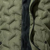Munlar džemper jakna - modna jesen i zimska pamučna odjeća dvostruki džepni džepni zatvarač za zatvaranje