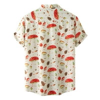 Frostluinai ušteda klirence od polo majica za muškarce Redovna fit kratki rukav casual havajska majica