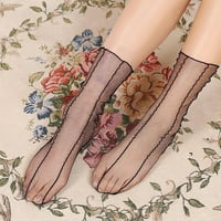 Ženske čarape za gležnjeve, modne mrežice dame prozračnost tanke čarape Ženske čarape čarape