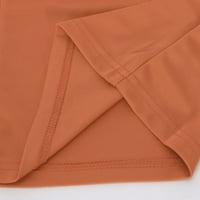 AirPow on Clearsance ženske hlače Žene modne ljetne čvrste publu Dugačka tastera Elastična struka Duga
