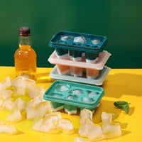 Travelwant silikonske ledene ladice, hrana BPA besplatne ledene ladice s uklonjivim poklopcima, lako