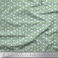 Soimoi pamučna voile tkanina geometrijska mandala štampana tkanina od dvorišta široko