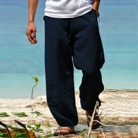 Muška ljetna plaža Labavi ravne hlače Yoga nacrtavanje elastičnih pantalona