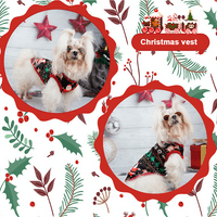 Pas haljine slatko, božićni kostim za pse za male pasa mačja odjeća