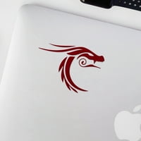 Prozirne naljepnice naljepnica za životinje zmaj crteže premium vodootporne vinilne naljepnice za laptop