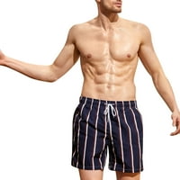Muška ploča Kratke hlače Ležerne modne pantske pruge otisnute čipke uz obalu obala obale na plaži Pant