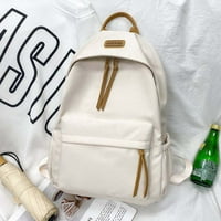 Klasični ruksak Basic Laptop ruksak za knjige Lagane casual odgovara školi za turizam Muškarci, Pink