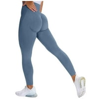 Aufmer Hlače za ženske klirence elastične struke Sportske hlače Duge obične joge hlače za žene Bešavna