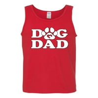 Divlji bobby, najbolji pas pas tata, pop kultura, muškarci grafički tenk, crveni, 3x-veliki