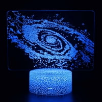 Giligiliso Galaxy serija 3D noćna lampica LED šarene 16-boje daljinskog upravljača daljinski poklon