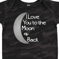 Inktastic te volim na Mjesec i nazad. Poklon baby boy ili baby girl bodysuit