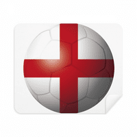 Engleska Nacionalna fudbalska fudbalska fudbala za čišćenje tkanina za čišćenje zaslona Suede tkanina