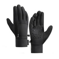 Muške zimske vodootporne rukavice Top zaslon za ekranom -Slip fleece Termalne sportske rukavice