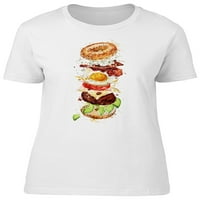 Doručak Burger sastojci Majica Muškarci -Mage by Shutterstock, muški mali