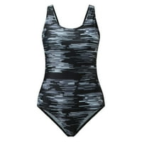 Žene kupaće kostimi Žene Žene Nazad Kombilizovanog košarice Tummy Slim kupaći kostim Striped kupaći