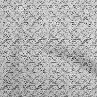 Onuone pamuk poplin siva tkanina geometrijska haljina materijal materijal tkanina za ispis tkanina sa