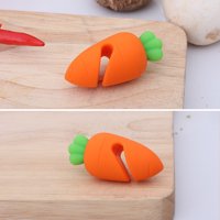 Slatki držač poklopca silikonskog potpora koji drži lonac koji čine lonac od ključanja preko Chili Carrot